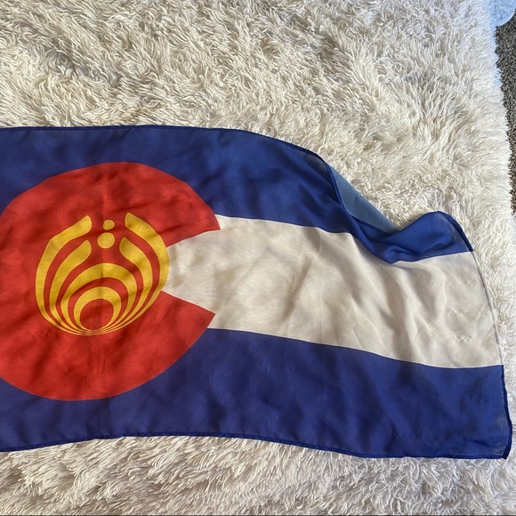 Sheer scarf or flag CO BASSDROP - Picture 3 of 6